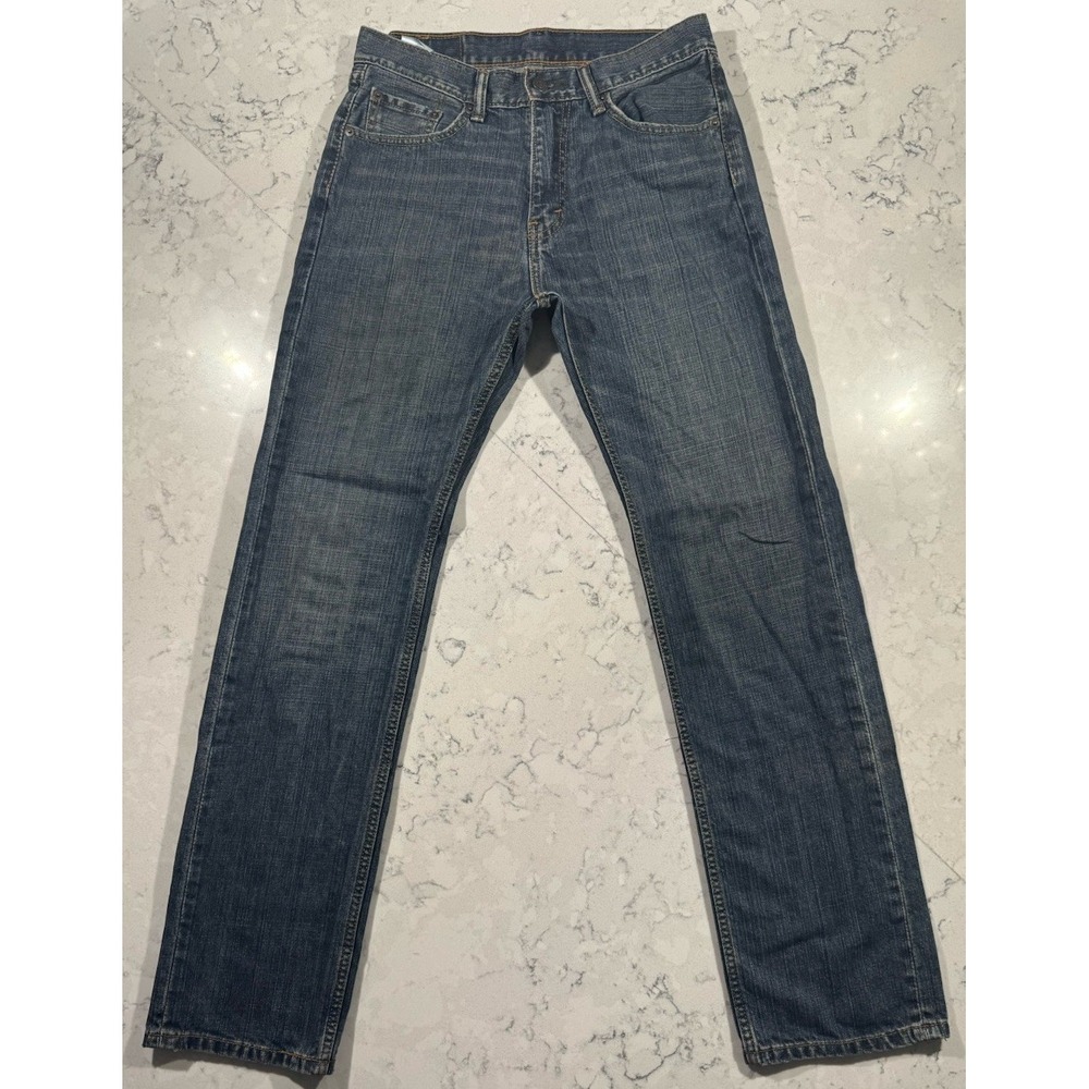 Levi's 505 Jeans Mens 30x32 Blue Medium Wash Straight Leg Original Fit Denim